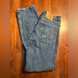 Levi’s 505 blue denim jeans 36x34